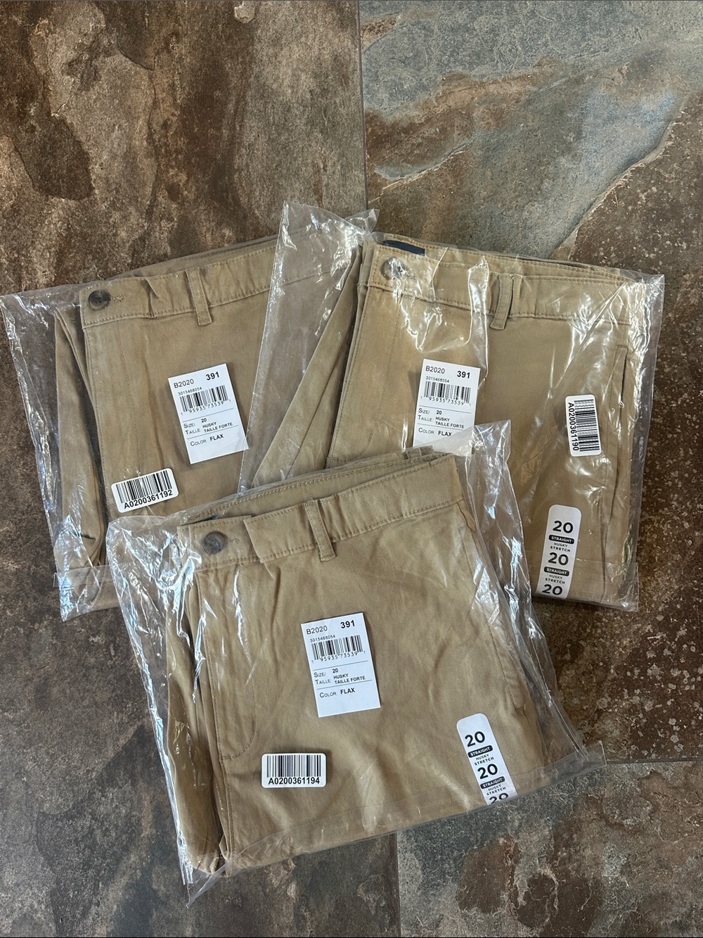 The Children's Place Boys' Khaki Chino Pants - Flax Tan